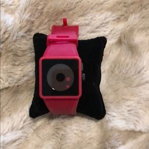 Pink Nixon watch